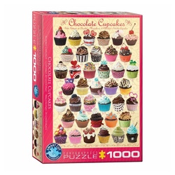EUROGRAPHICS Puzzle Schokoladen Cupcakes, 1000 Puzzleteile bunt