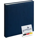Goldbuch Fotoalbum Summertime 25x25 60 weiße Seiten blau