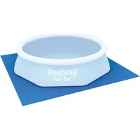 BESTWAY Flowclear Bodenplane blau 274x274 cm