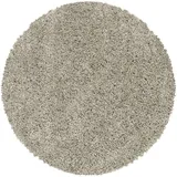 KADIMA DESIGN Teppich Schlafzimmer Hochflor Unifarben Samtweich Waschbar Strapazierfähig Wohnzimmer Rund, 80x80 cm, – SPREE von Kadima Design
