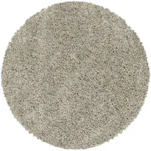 KADIMA DESIGN Teppich Schlafzimmer Hochflor Unifarben Samtweich Waschbar Strapazierfähig Wohnzimmer Rund, 80x80 cm, – SPREE von Kadima Design