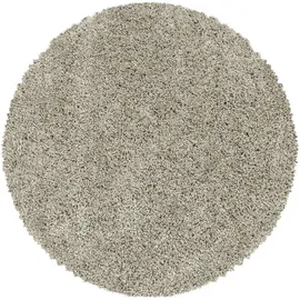 KADIMA DESIGN Teppich Schlafzimmer Hochflor Unifarben Samtweich Waschbar Strapazierfähig Wohnzimmer Rund, 80x80 cm, – SPREE von Kadima Design