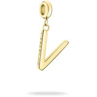 Liebeskind Berlin Charm LJ-1274-P-18 'V' IP Gold