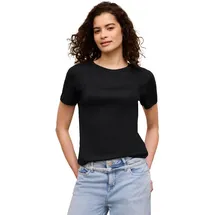 street one studio Damen Basic T-Shirt mit Rundhals und Kurzarm - 34