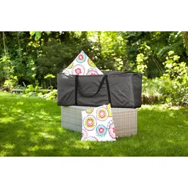 BEST Freizeitmöbel Gartenmöbel-Schutzhülle 125 x 50 x 40 cm Grau