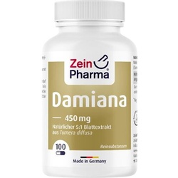 DAMIANA KAPSELN 450 mg 5:1 Blattextrakt 100 St.