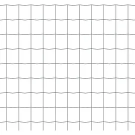 vidaXL Eurozaun Stahl 10 x 1,2 m Grau