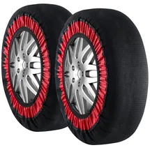 Vevor Verdickte Schneesocken für Reifen, Reifensocken aus Polyesterfaser mit elastischen Bändern, Reifenabdeckung mit Schneehaftung für Auto SUV Pickup und Lkw (2er-Pack) Schneesocken