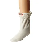 Hunter Damen-Socken für Gummistiefel, kurz, 6 Nähte Gr. L, natürliches weiß - L