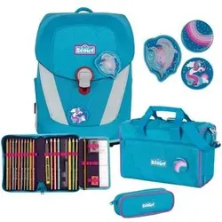 SCOUT 73450652700 SCOUT SUNNY II SET 4TLG. DOLPHINS - Schulranzen-Set