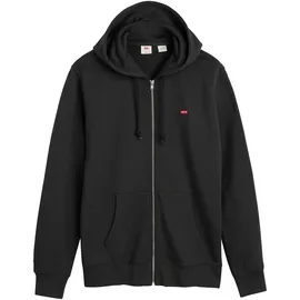 Levi's The Original Housemark Zip Up Sweatjacke Herren Schwarz M