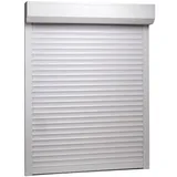 vidaXL Rollladen Aluminium 110x130 cm Weiß