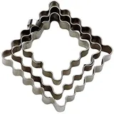 Städter Ausstecher, Edelstahl, Silber, 7,5cm, 3