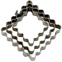 Städter Ausstecher, Edelstahl, Silber, 7,5cm, 3