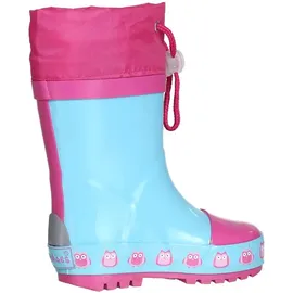 Playshoes Gummistiefel Eulen Türkis 21