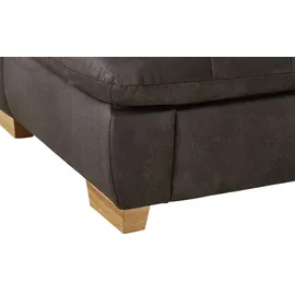 Lounge Collection Eckcouch Mikrofaser 2-Sitzer Grau