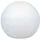 Newgarden Kugelleuchte Kunststoff 40 cm E27 IP65 600 lm weiß