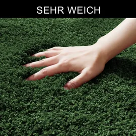 Möve Superwuschel Grün 80 x 150 cm