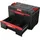 QBRICK SYSTEM Toolbox Basic mit 2 Schubläden Blau 542 x 335 x 369 mm