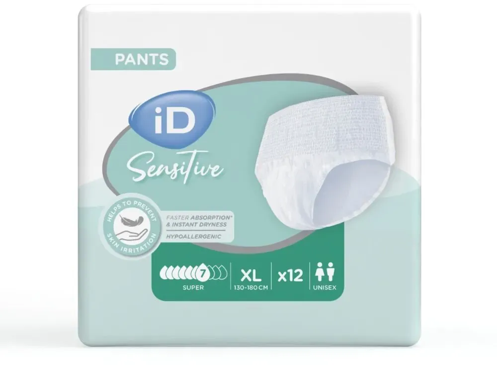 iD Sensitive Pants Super XL, 96 Stück