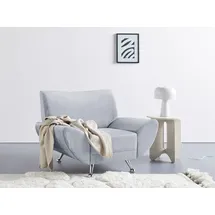 INOSIGN Sessel »Saltare elegant und komfortabel, toller Designfuß«, grau