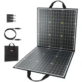 Tragbares Solarpanel, 100W Leistungsausgang, Dual-USB-Ladeanschluss , 100W