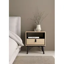 Home Affaire Nachtschrank RY 53,3 x 40,1 x 59,6 cm Braun