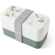 Monbento Lunchbox Leaves in Weiß - 1 l