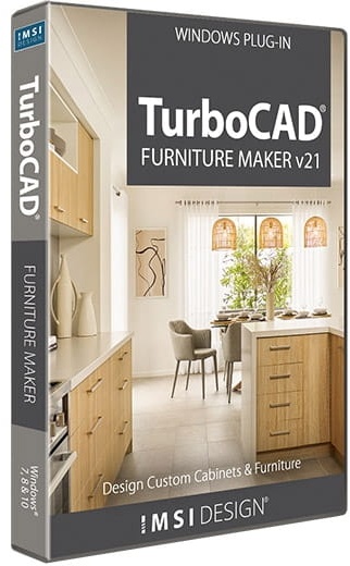 TurboCAD Furniture Maker v21, English