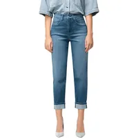 MAC Carol Sommerjeans mit Relaxed Fit in Blau-D44 /