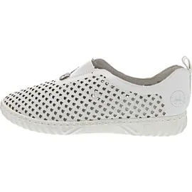 Rieker N0965 Damen Weiß 39