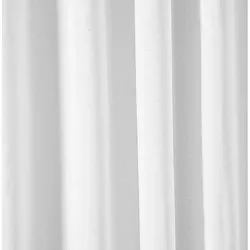 Duschvorhang Normbau mit Struktur, weiß, 100% Polyester, 3.000 x 2.000 mm - 0787370019