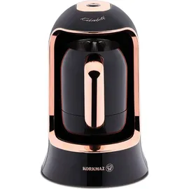 Korkmaz Kahvekolik Deluxe 4 Tassen Roségold/Chrom