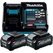 Makita Power Source Kit 40 V XGT Li-Ion 2 x 2,5 Ah + DC40RA Ladegerät 191L76-1