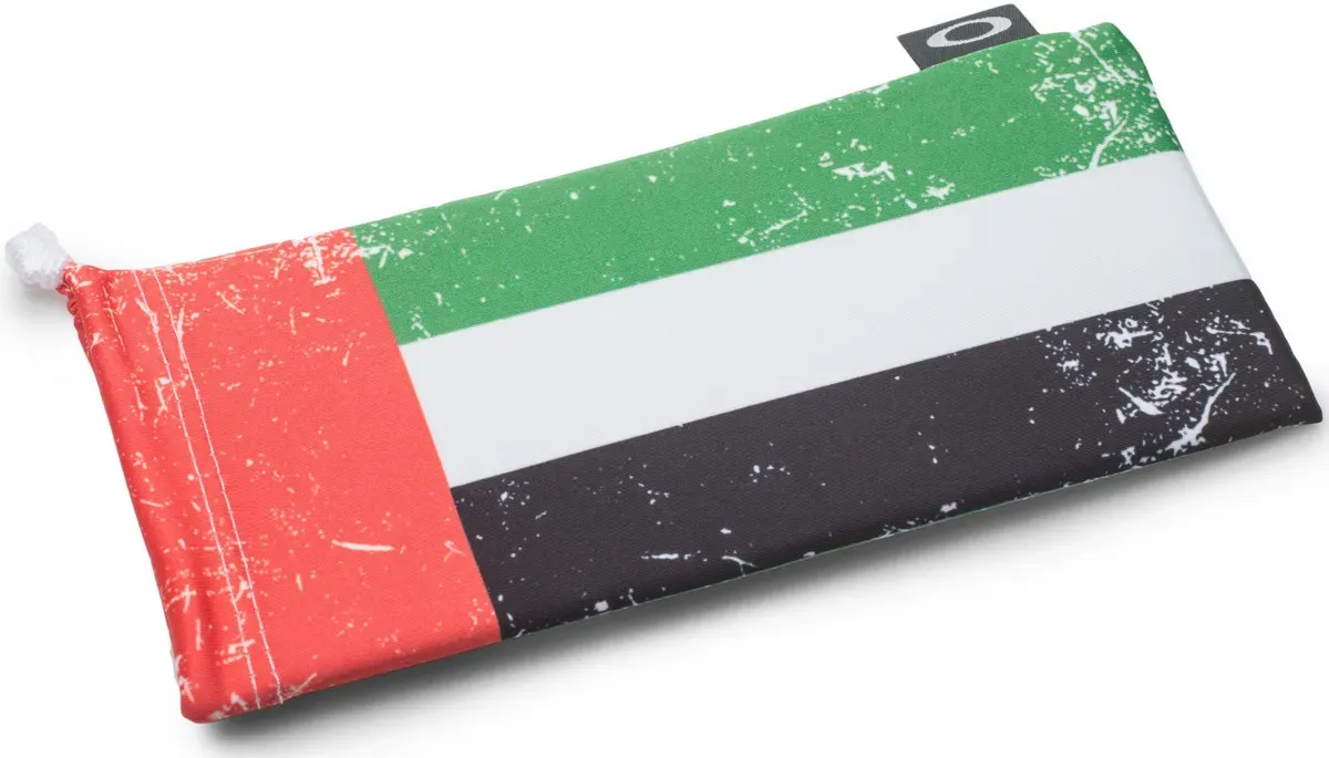 Oakley MicroKlar Reinigungs/Aufbewahrungsbeutel Microfaserbeutel 100-789-026 - Zubehör  - United Arab Emirates Flag