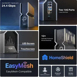 TP-Link Archer BE900 Quad-Band Wi-Fi 7 Router