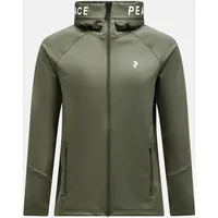 Peak Performance Rider Zip, Hood dunkelgrün