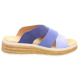 Rieker Pantolette Damen Blau 40