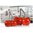Gilde 36439 Deko-Kirsche Double Cherry Keramik rot Silber Höhe 16 cm Breite 16