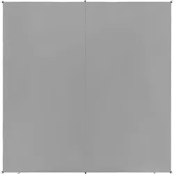 Sonnensegel grau quadratisch 300 x 300 cm LUKKA