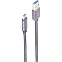 ShiverPeaks BS13-38150 USB Kabel USB 3.2 Gen 2 (3.1 Gen 2) USB A USB C Grau