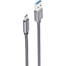 ShiverPeaks BS13-38150 USB Kabel USB 3.2 Gen 2 (3.1 Gen 2) USB A USB C Grau