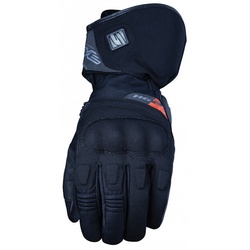 Five HG2 beheizbare Motorradhandschuhe, schwarz, Größe S für Männer