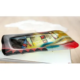 GILDE GLAS art Casablanca by Gilde, Dekoschale, Schale Confuso