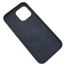 Apple iPhone 16 Pro Max Silikon Case mit MagSafe schwarz