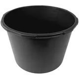 Prosperplast Mörtelkübel Baukübel 90 Liter mit Innenskala schwarz Mörtelkübel Zementwanne Maure grün