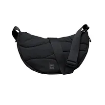 GOT BAG WAVY PUFFER MOON BAG black