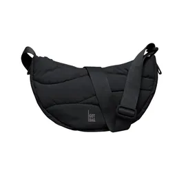 GOT BAG WAVY PUFFER MOON BAG black