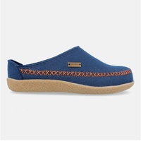 Haflinger Blizzard Credo Filzpantoffel mit Gummisohle Hausschuh Kaskade, Gr. 42 - 42 EU