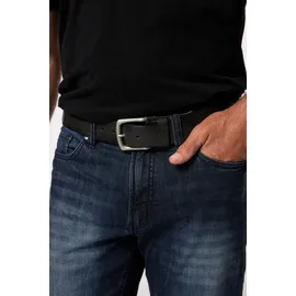 Jp1880 Hüftgürtel Leder 4 cm breit schwarz 125